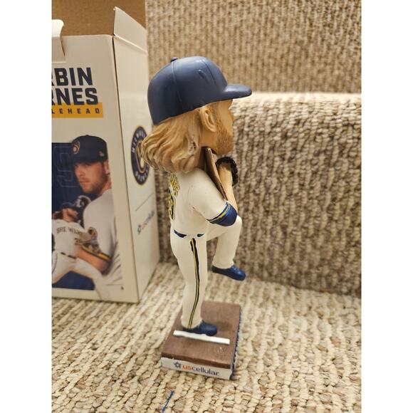 2022 MILWAUKEE BREWERS CORBIN BURNES BOBBLEHEAD SGA W/ BOX - Picture 5 of 10